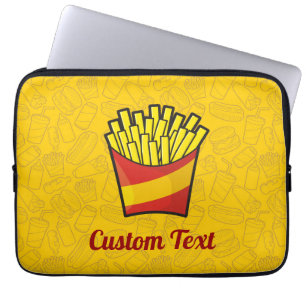 Fransk Fries Laptop sleeve