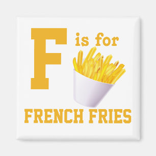 Fransk Fries Magnet