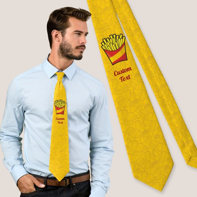 Fransk Fries Neck Tie Slips (Skapare uppladdad)