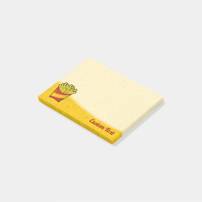 Fransk Fries Post-it Block (Vinklad)
