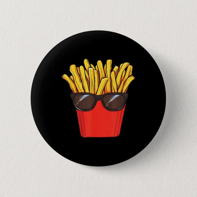 Fransk Fries Potato Sungles Knapp (Framsida)