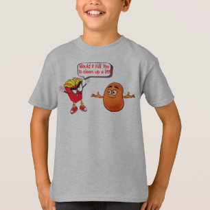 Fransk Fries, Snob Fransk Potato Head Humor T Shirt