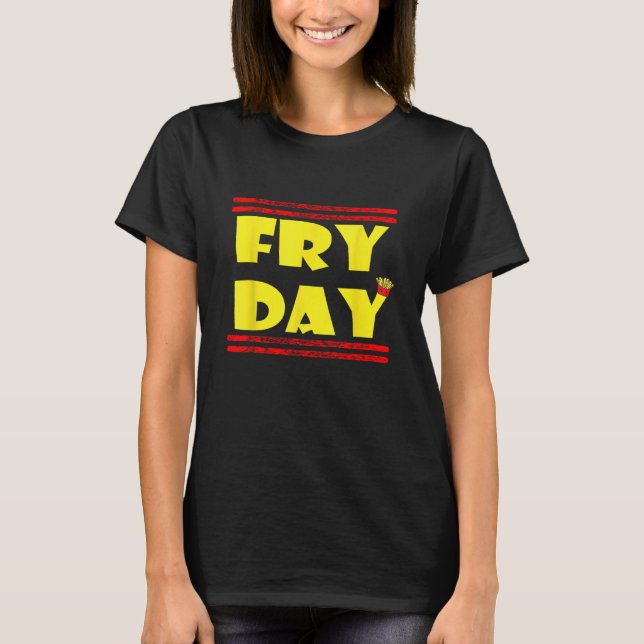 Fransk Fries T Shirt (Framsida)