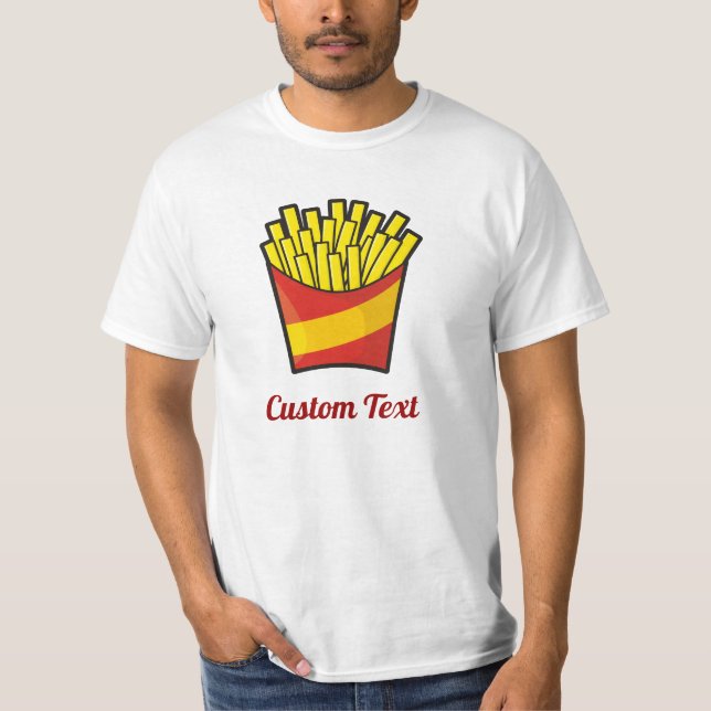 Fransk Fries T-Shirt (Framsida)