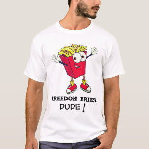 Fransk Fries, TGIF Shirt - Lustigt matteve! T