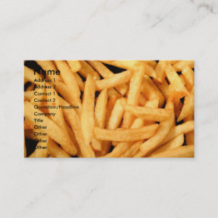 Fransk Fries Visitkort