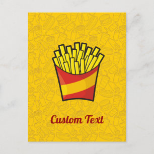 Fransk Fries vykort
