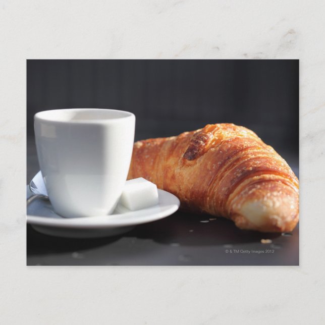 fransk frukost 2 vykort (Framsida)