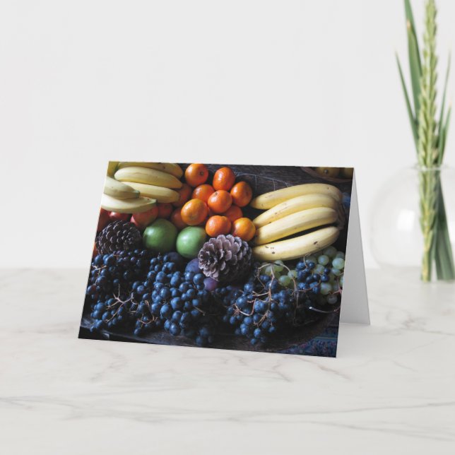 Fransk frukt kort (Framsida)