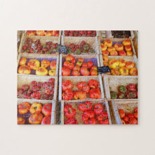Fransk Frukt- och Veg Market Stall Pussel
