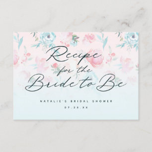 Fransk Garden Blommigt Peony Möhippa Recipe Tilläggskort