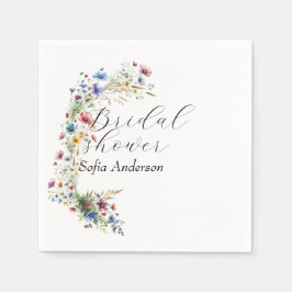 Fransk Garden Party blomma Pappersservett