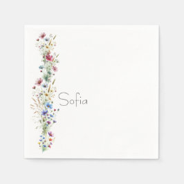 Fransk Garden Party blomman namn Pappersservett