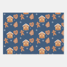 Fransk Gingertea Cookie Wrapping Papper