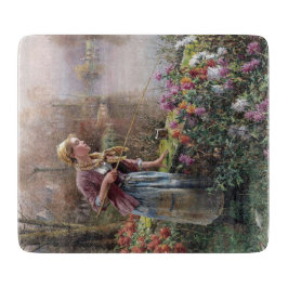 Fransk Girl Fishing in Brittany