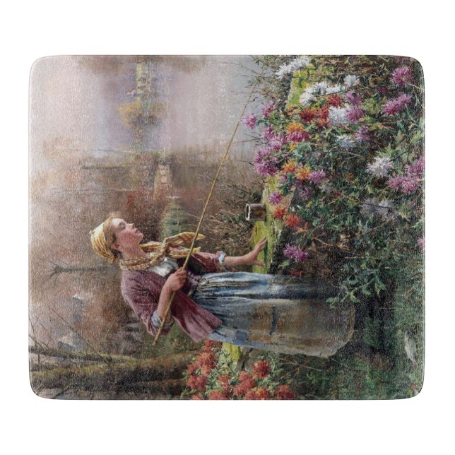 Fransk Girl Fishing in Brittany (Framsidan)