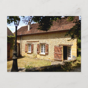 Fransk Gîte Julkort Vykort