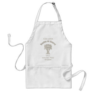 Fransk Grain Sack Apron Förkläde