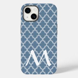 Fransk Grått Moroccan Moods Quatrefoil