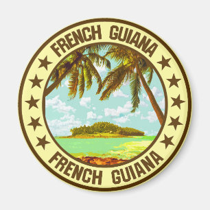 Fransk Guiana Magnet