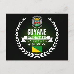 Fransk Guiana Vykort