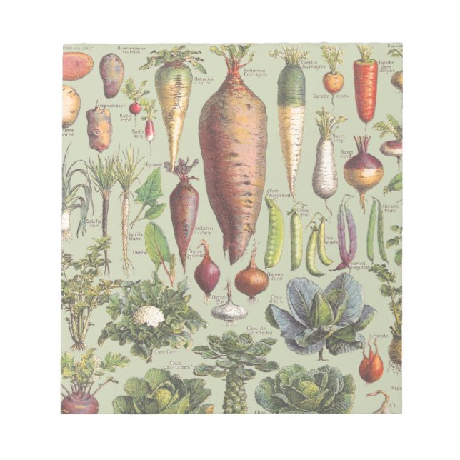 Fransk Guide to the Garden Anteckningsblock (Framsida)