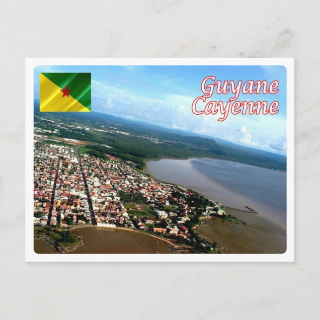 Fransk Guyana - Cayenne - Vykort (Framsida)