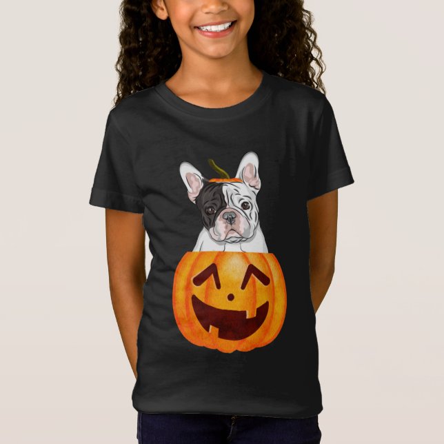 Fransk Halloween T-Shirt (Framsida)