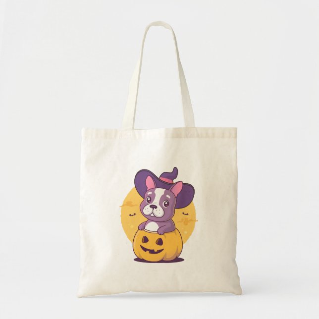 Fransk Halloween Tygkasse (Framsidan)