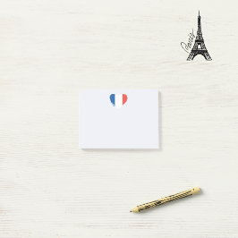 Fransk Heart Post-it Notes