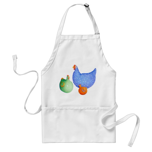 Fransk Hens Apron Förkläde (Framsidan)