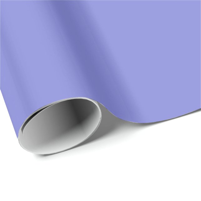 FRANSK HIMLAR BLUE (en fast åå la färg) ~ Presentpapper (Rullad Hörn)