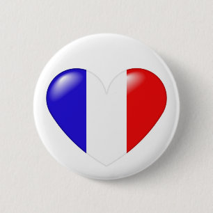 Fransk hjärta knäppas - Coeur françois Knapp