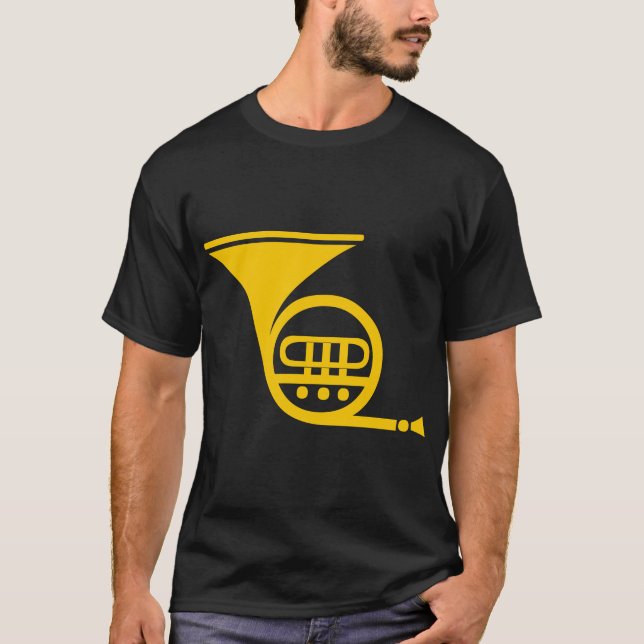 Fransk Horn - Amber Tee Shirt (Framsida)