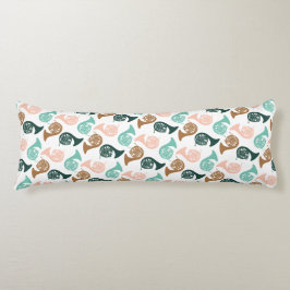 Fransk Horn Instrument Musician Band Orchestra Kroppskudde