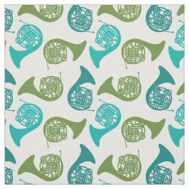 Fransk Horn Instrument Musician Band Orchestra Tyg