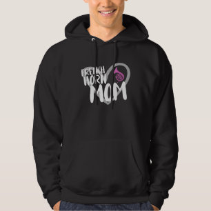 Fransk horn Mamma Hjärtat Fransk hornspelare 1 Hoodie