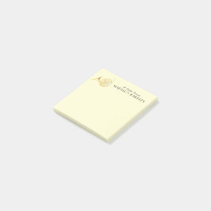 Fransk Horn Music Teacher Post-it Block