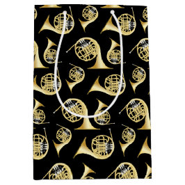 Fransk Horn Musician Band Teacher Medium Gift Bag