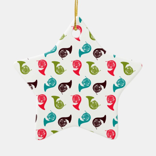 Fransk Horn Ornament (Framsidan)