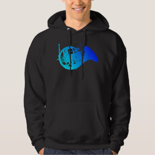 Fransk horn player manar_s Forest hornists wome Hoodie