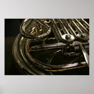 Fransk horn poster