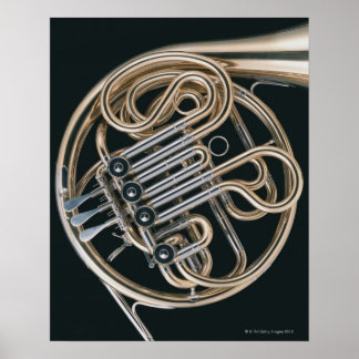 Fransk Horn Poster