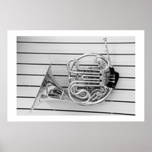 Fransk Horn Poster