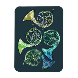 Fransk Horns Daisy Band Class Teacher Magnet