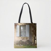 Fransk House over Print Toto Bag