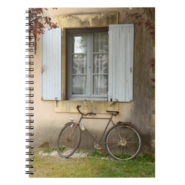 Fransk House Photo Notebook Anteckningsbok Med Spiral (Framsidan)