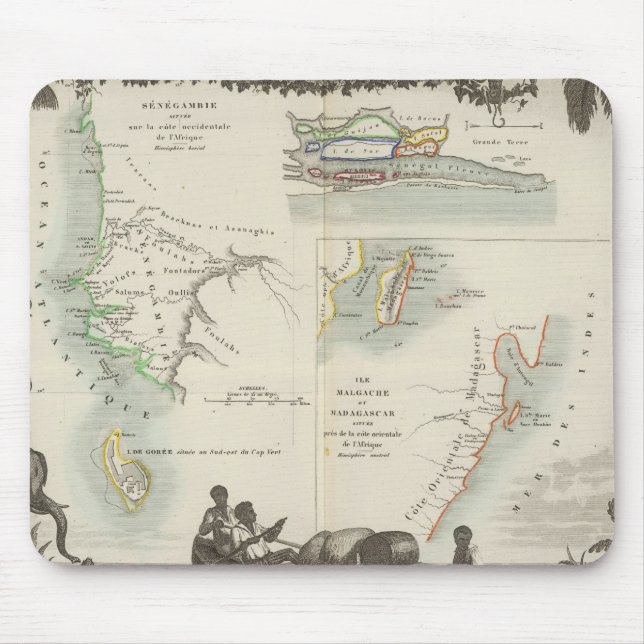 Fransk i Afrika Musmatta (Framsidan)