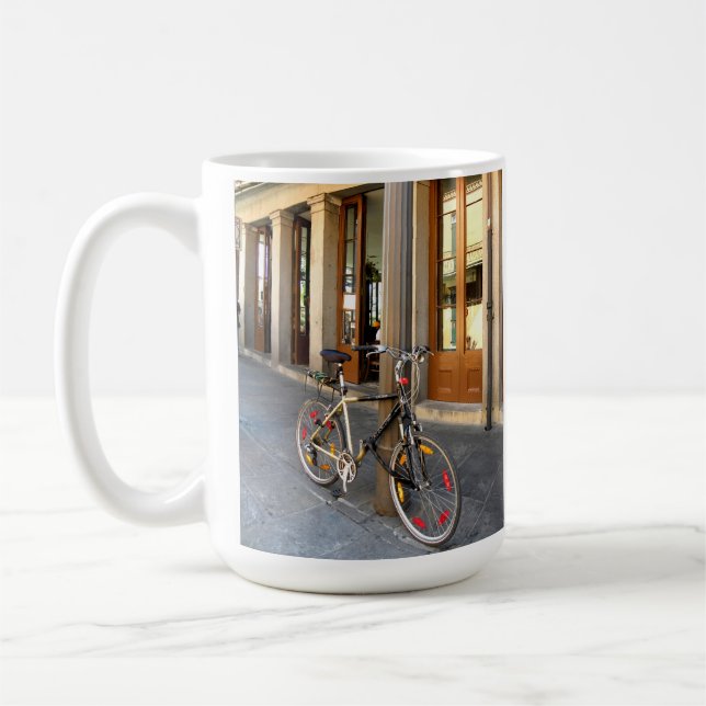 Fransk inkvarterar den New Orleans muggen Kaffemugg (Vänster)