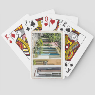 Fransk inkvarterar i historiska Charleston, SC Kortlek